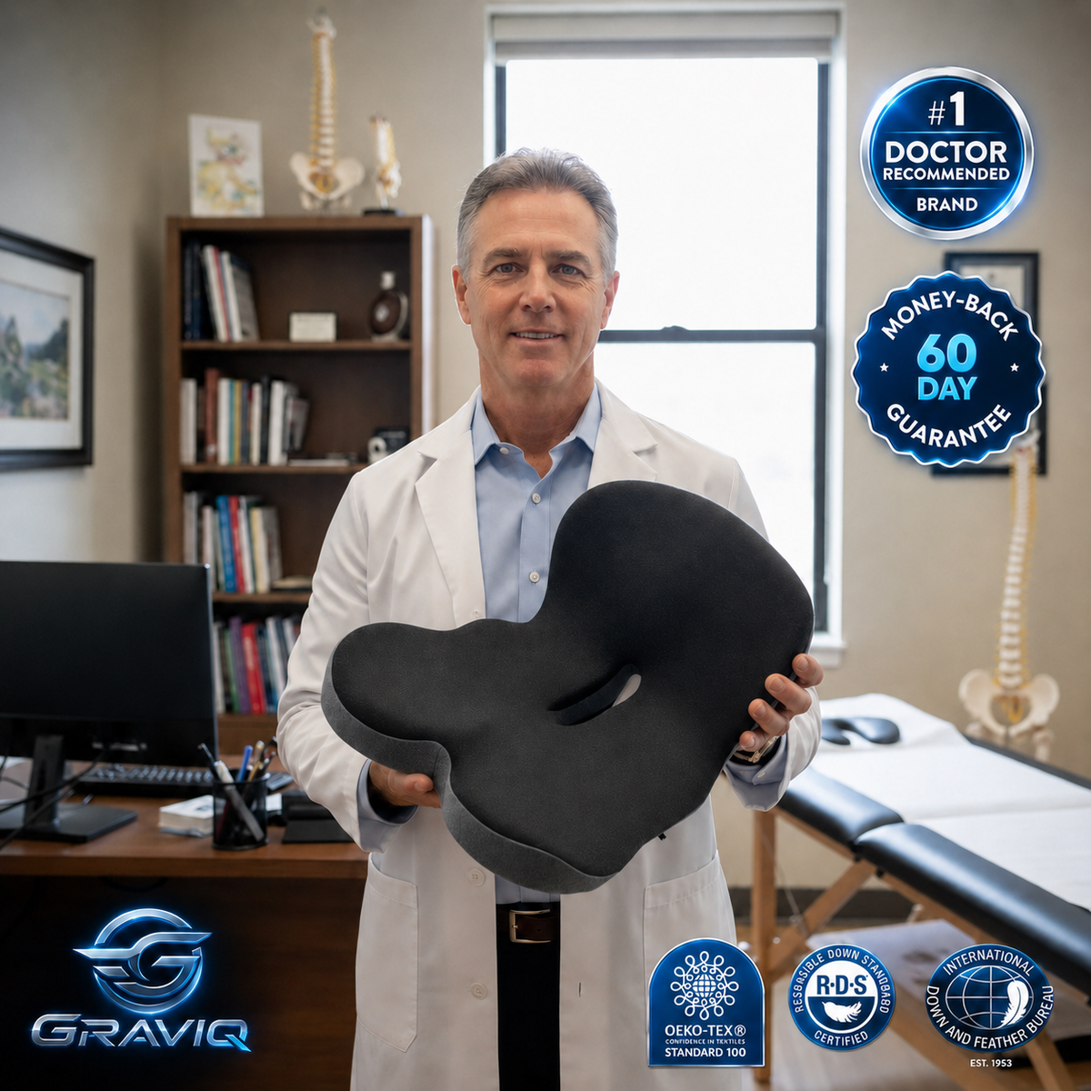 GRAVIQ™ Orthopedic Cushion