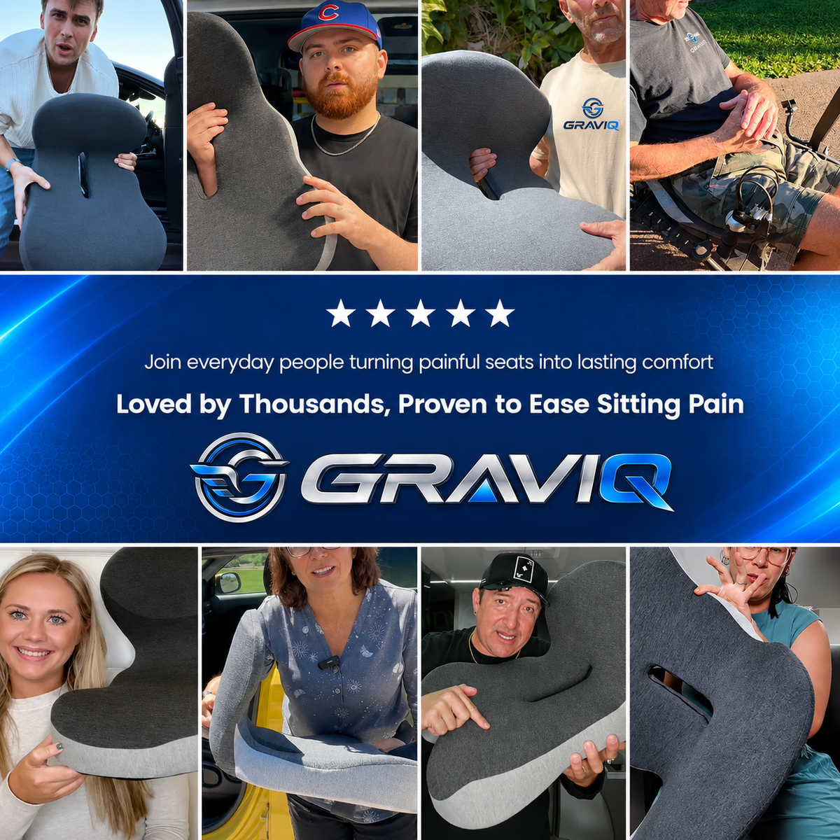 GRAVIQ™ Orthopedic Cushion