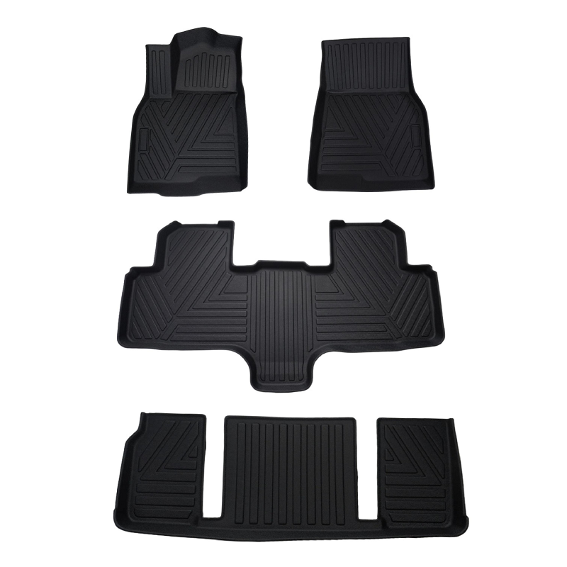 2025 Tesla Model Y/3 RHD TPE Car Floor Mats & Rear Trunk Mat - Waterproof Anti - Slip Durable & Eco - Friendly