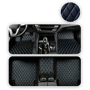 Black with Blue stitching