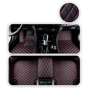 Black with Red stitching