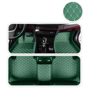 Green with White stitching