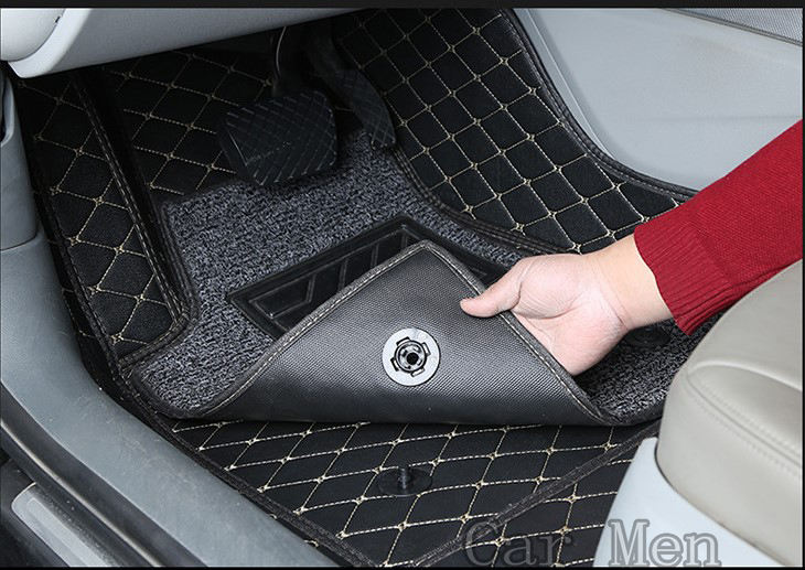 CarMen Car Floor Mats for Toyota Camry 2011 2010 2009 2008 2007 2006 Auto Interior Accessories Leather Carpets Waterproof Custom