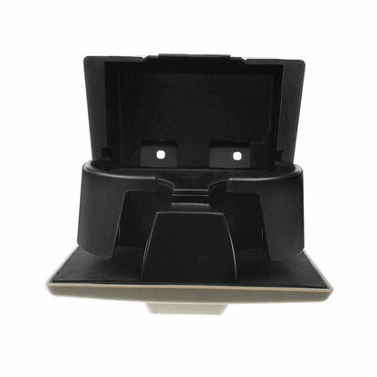 QSF Auto Armrest Rear Water Cup Holder New Plastic for F-250 F-350 F-450 F-550 Super Duty 2008-2010 8C3Z2513562AE 12-Month