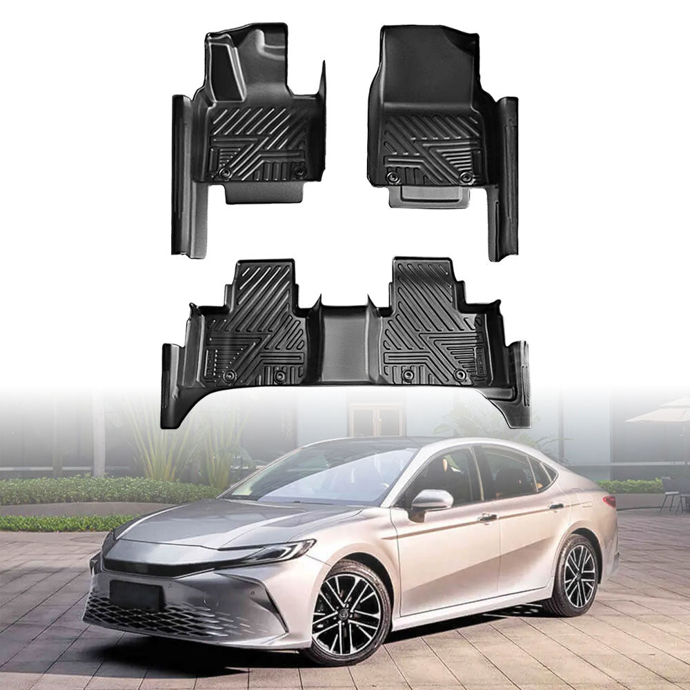 High Quality Auto Interior Accessories 5D TPE Car Floor Mats Trunk Liners Car Mats for Toyota Camry