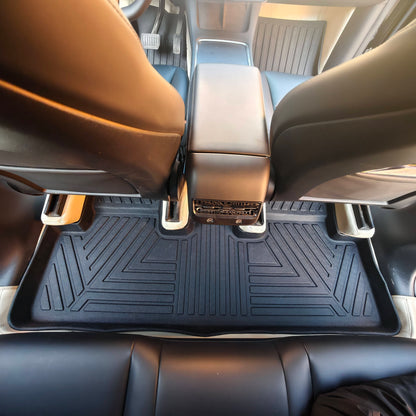 2025 Tesla Model Y/3 RHD TPE Car Floor Mats & Rear Trunk Mat - Waterproof Anti - Slip Durable & Eco - Friendly