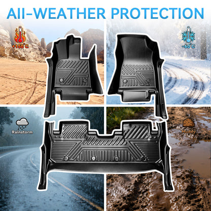 High Quality Auto Interior Accessories 5D TPE Car Floor Mats Trunk Liners Car Mats for Toyota Camry